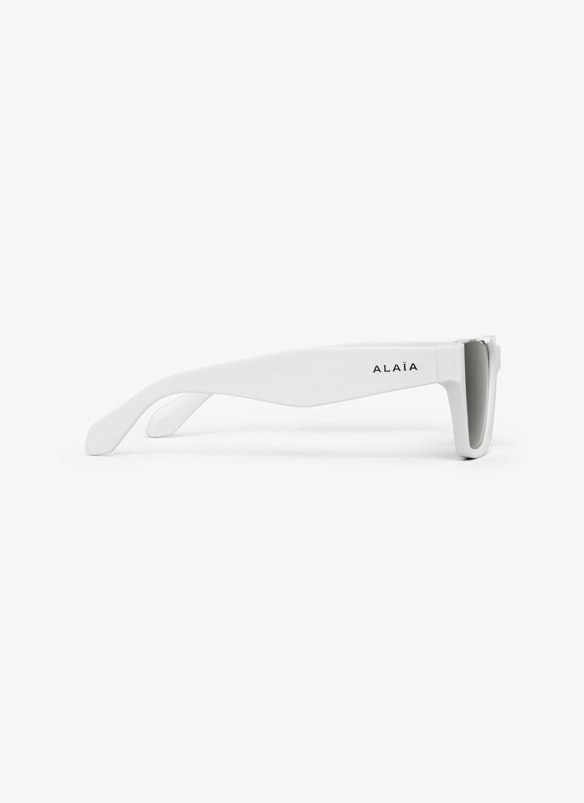 RECTANGULAR SUNGLASSES ALAÏA WHITE RECTANGULAR SUNGLASSES